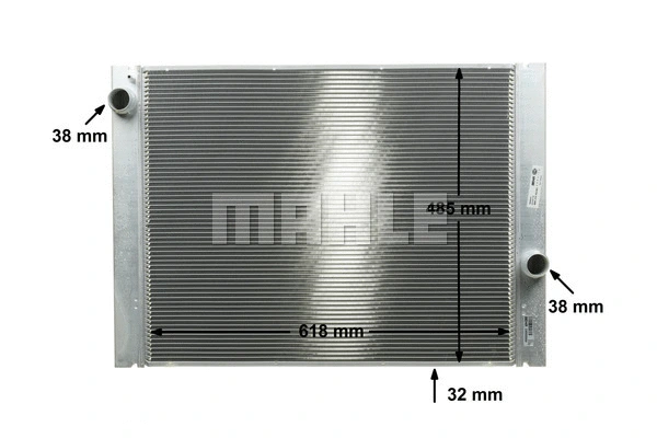 Radiator, engine cooling