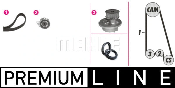 Water Pump & Timing Belt Kit