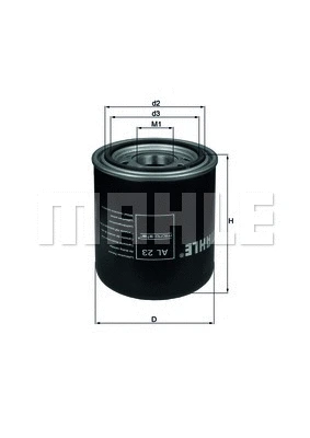Air Dryer Cartridge, compressed-air system (AL 23)