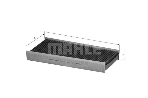 Filter, cabin air (LAK 412)