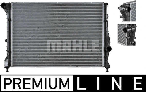 Radiator, engine cooling