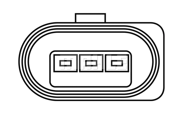 Sensor, crankshaft pulse