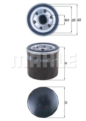 Oil Filter (OC 1566)