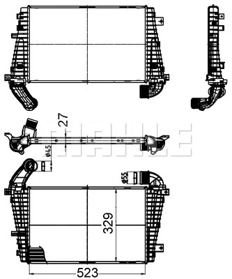 Charge Air Cooler (CI 511 000S)