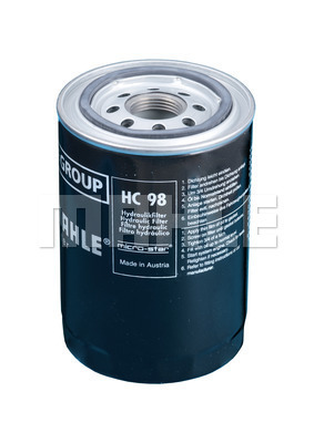 Filter, operating hydraulics