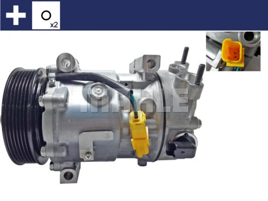 Compressor, air conditioning