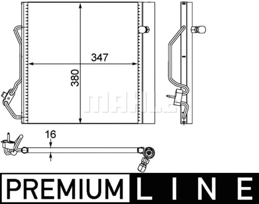 Condenser, air conditioning