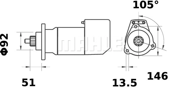 Starter (MS 567)