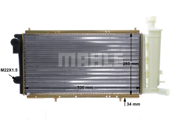 Radiator, engine cooling