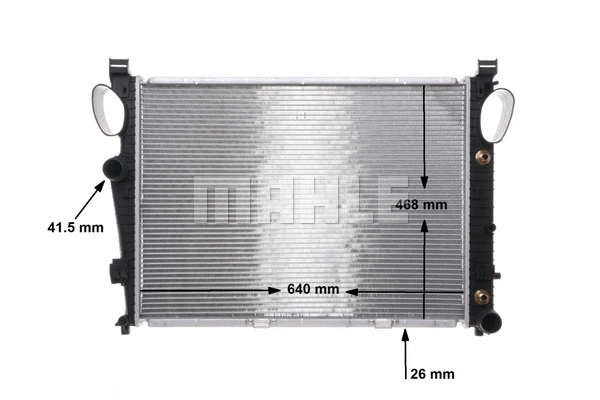 Radiator, engine cooling