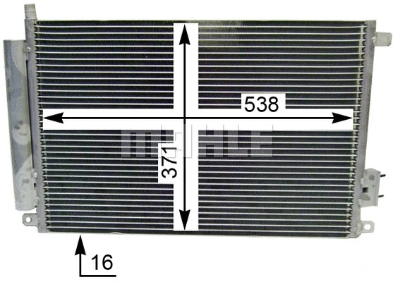 Condenser, air conditioning