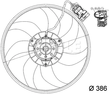 Fan, engine cooling