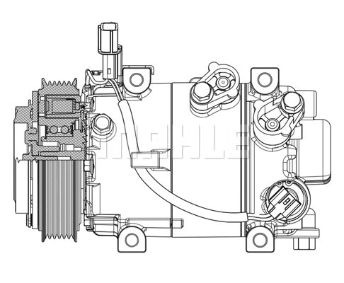 Compressor, air conditioning