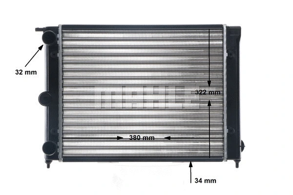 Radiator, engine cooling