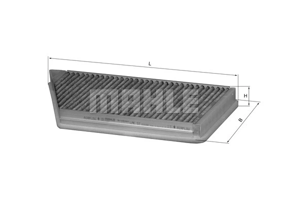 Filter, cabin air (LAK 57)
