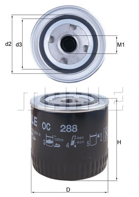 Oil Filter (OC 288)