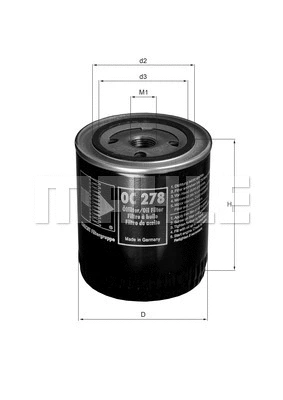 Oil Filter (OC 278)