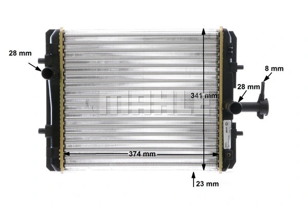 Radiator, engine cooling