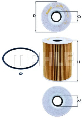 Oil Filter (OX 254D1)