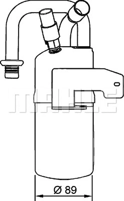 Dryer, air conditioning (AD 274 000P)