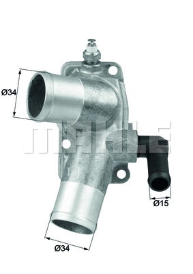 Thermostat, coolant (TI 42 92D)
