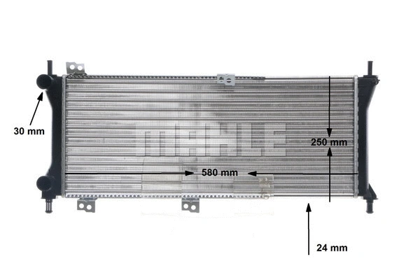 Radiator, engine cooling