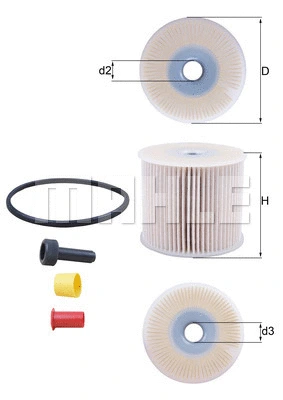 Fuel Filter (KX 85D)