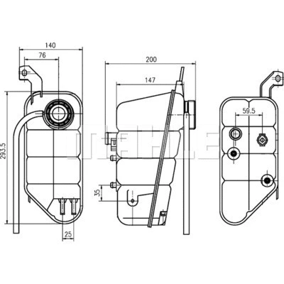 Expansion Tank, coolant