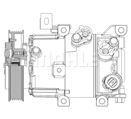 Compressor, air conditioning