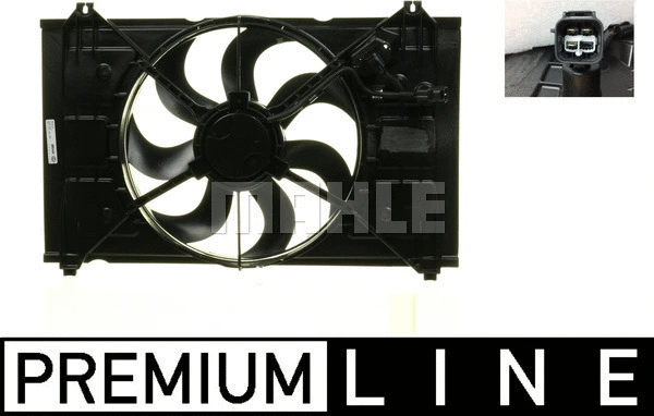 Fan, engine cooling (CFF 222 000P)