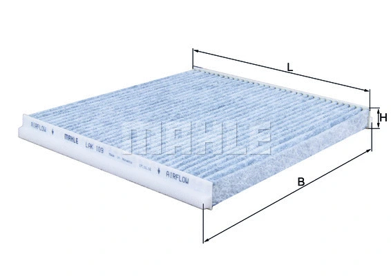 Filter, cabin air (LAK 109)