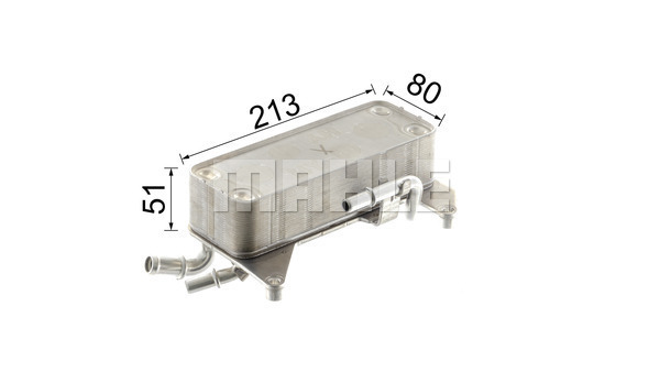 Oil Cooler, automatic transmission