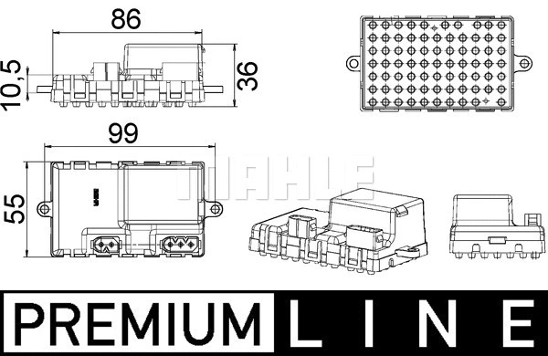 Regulator, interior blower