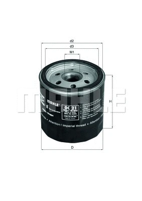 Oil Filter (OC 21)