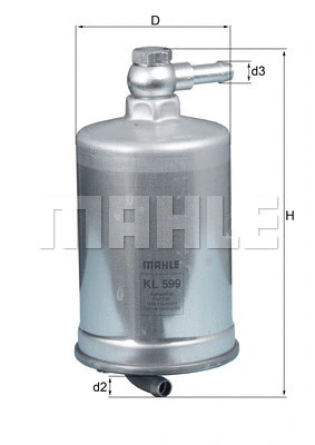 Fuel Filter (KL 599)