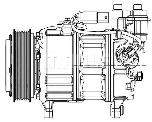 Compressor, air conditioning