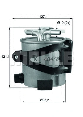 Fuel Filter (KLH 44/25)