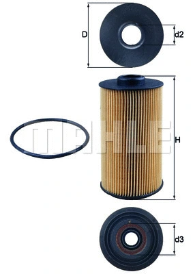 Oil Filter (OX 152/1D)