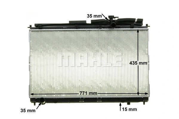 Radiator, engine cooling