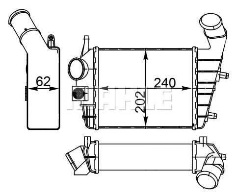 Charge Air Cooler (CI 195 000S)
