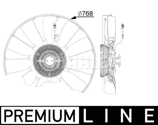 Fan, engine cooling