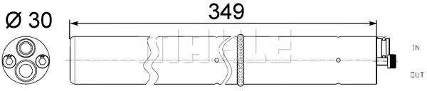 Dryer, air conditioning (AD 243 000S)