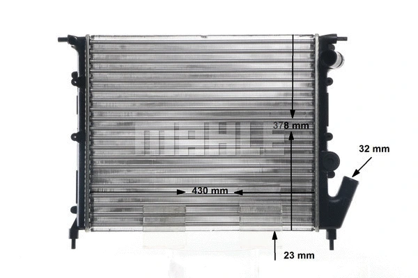 Radiator, engine cooling