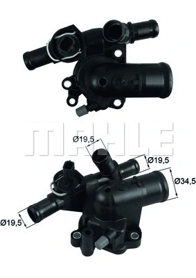 Thermostat, coolant (TI 248 89)