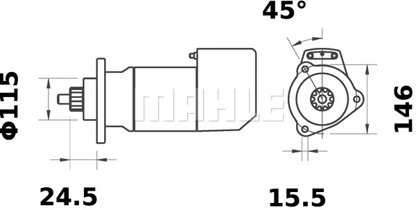 Starter (MS 562)