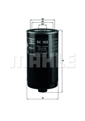 Oil Filter (OC 105)