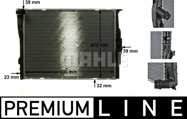 Radiator, engine cooling