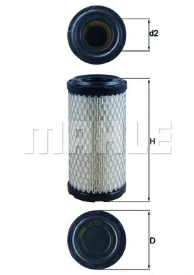 Air Filter (LX 2908)