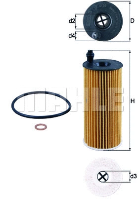 Oil Filter (OX 404D)