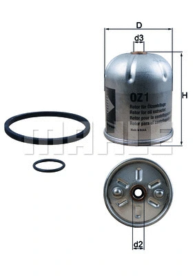 Oil Filter (OZ 1D)